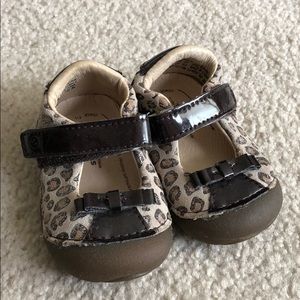 Size 3 Cheetah print Stride Rite Shoes